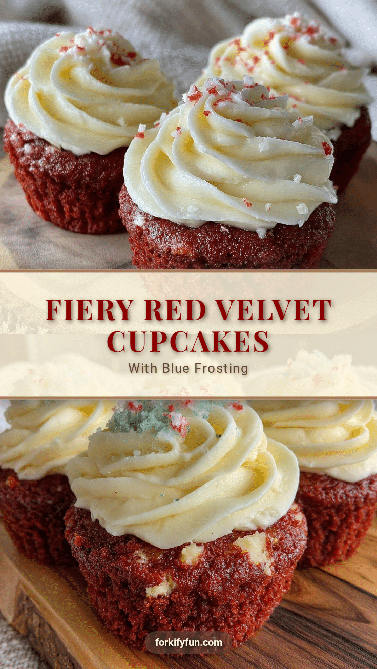 red velvet firecracker cupcakes recipe