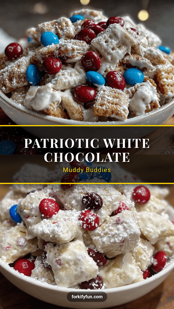 white chocolate muddy buddy recipe