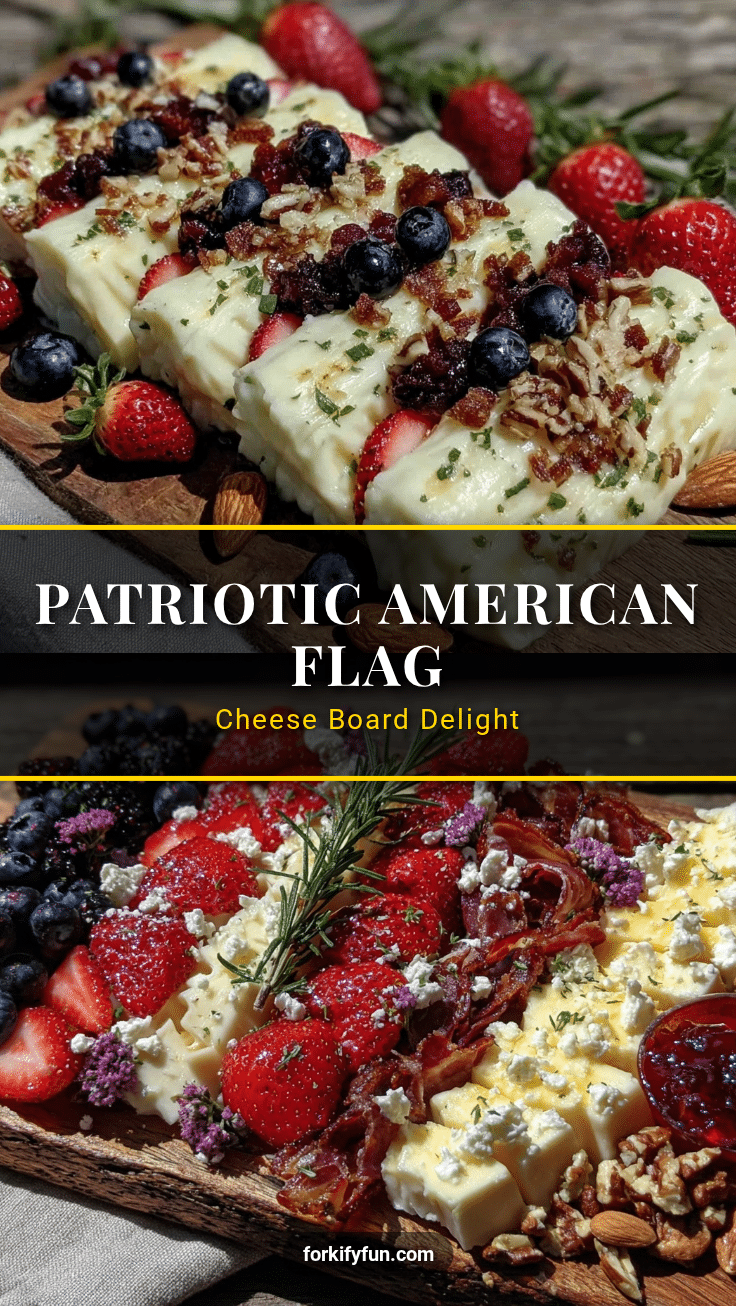 american flag cheese board recipe