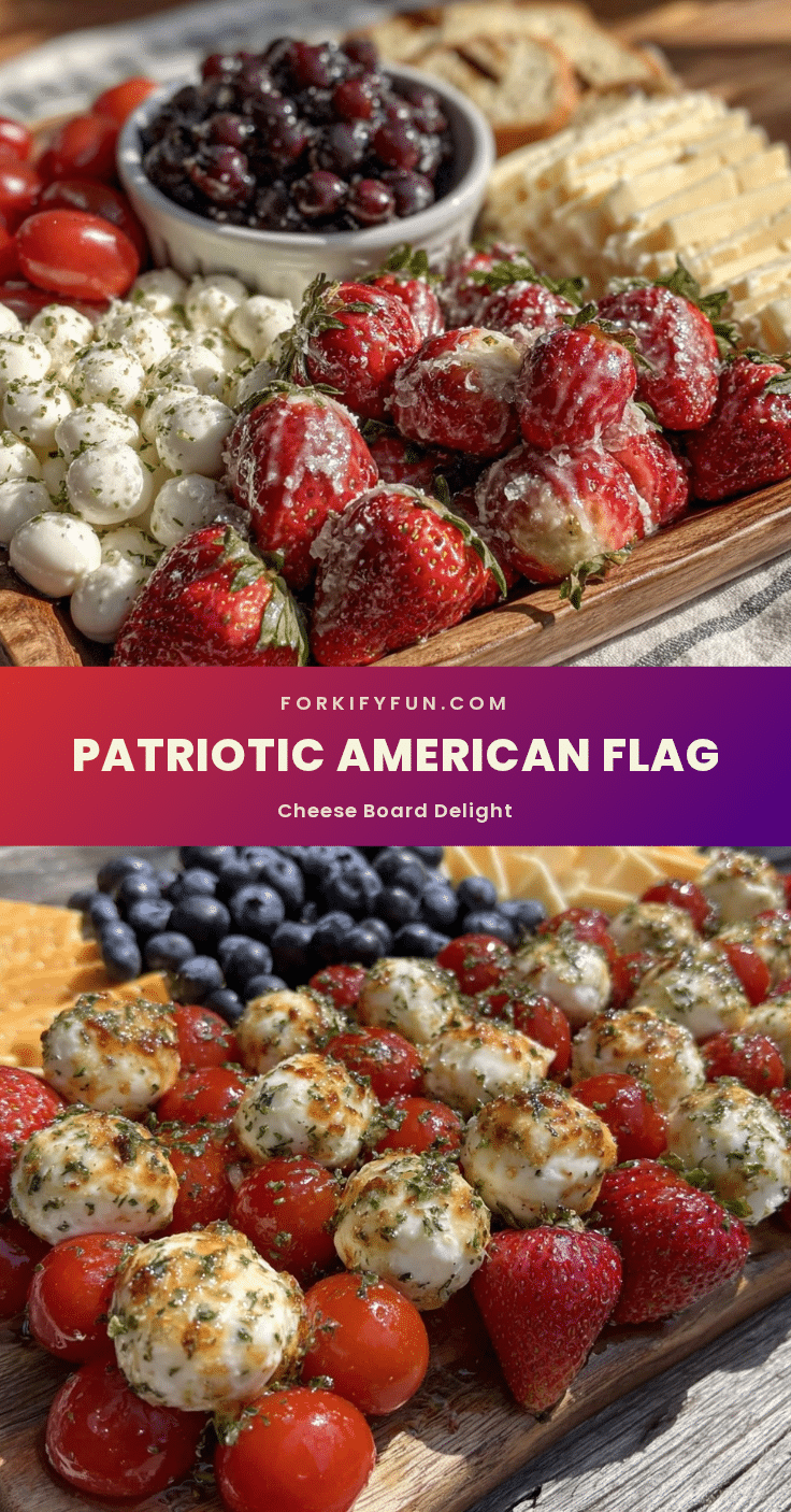 american flag cheese board recipe