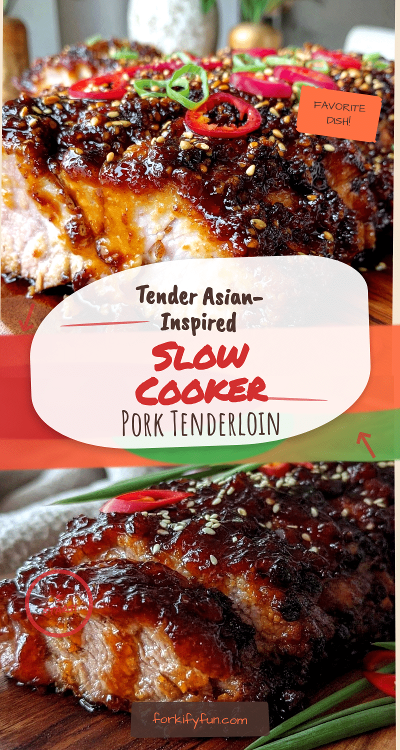 asian slow cooker pork tenderloin recipe