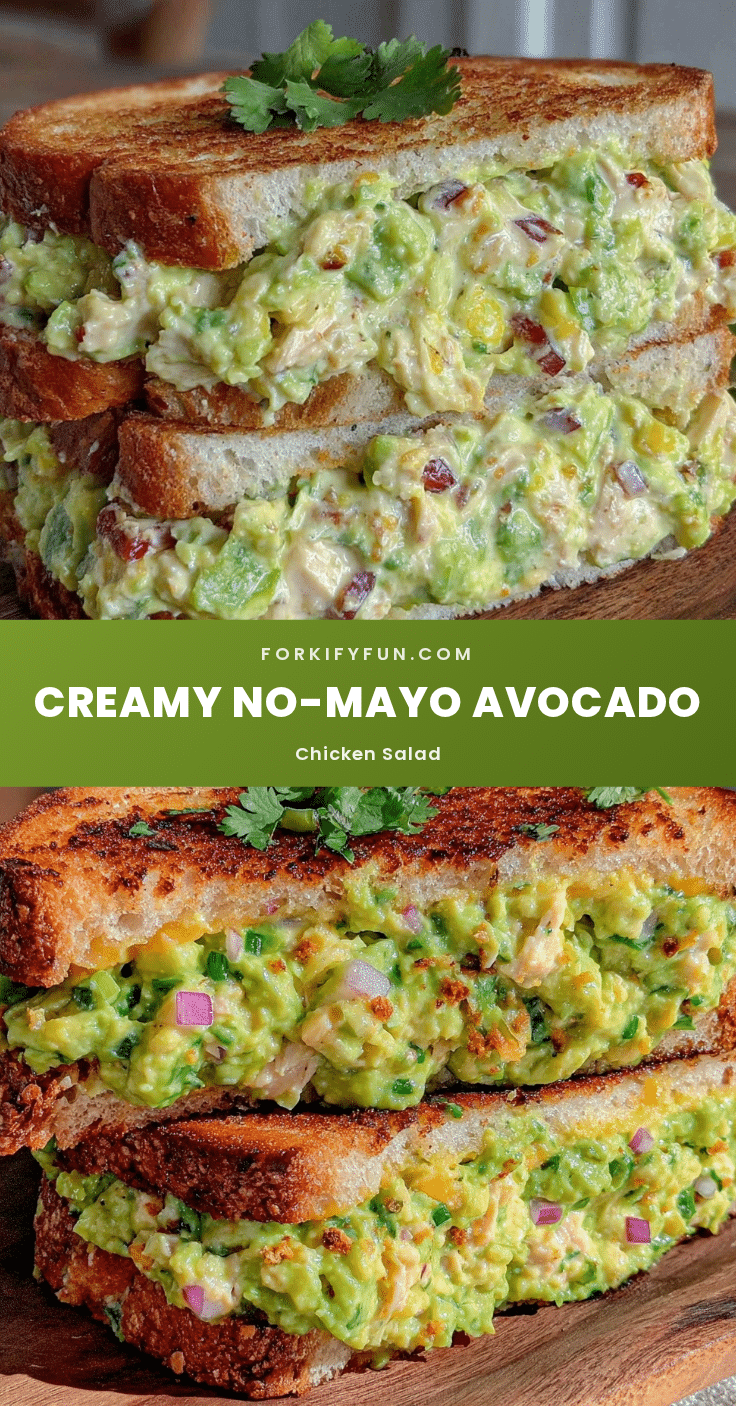 avocado chicken salad sandwich recipe