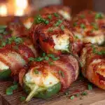 bacon-wrapped jalapeño poppers - featured image