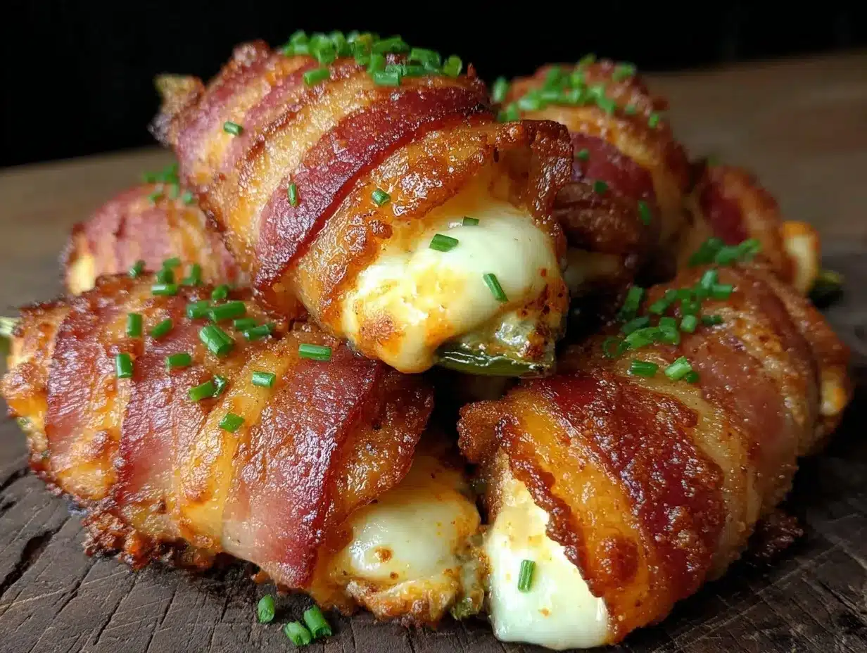 bacon-wrapped jalapeño poppers preparation steps