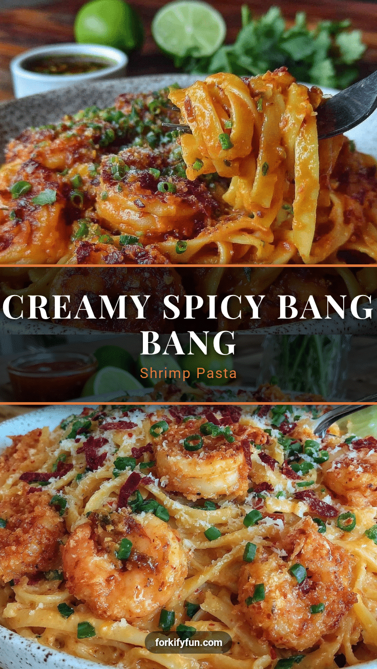 Bang Bang Shrimp Pasta recipe