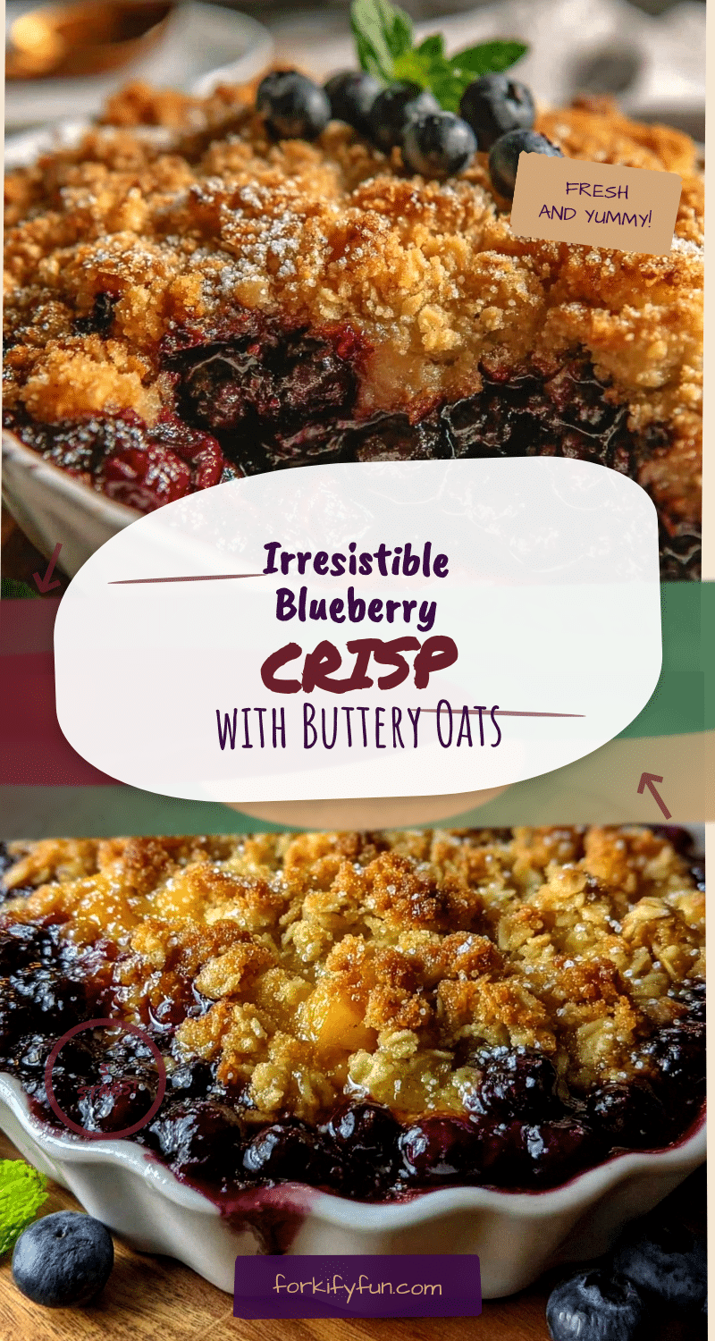 blueberry crisp recipe