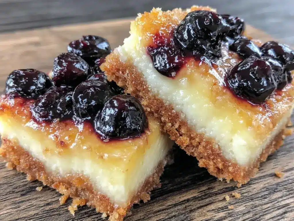 blueberry lemonade bars - featured image