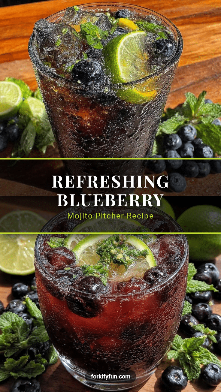 blueberry mojito pitcher recipe recipe