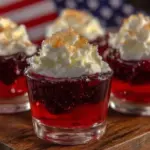 boozy red white blue jello shots - featured image