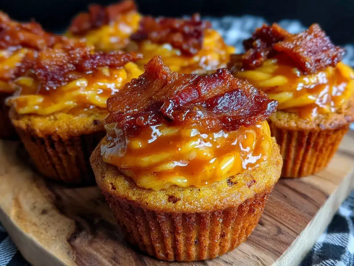 bourbon maple bacon cupcakes preparation steps