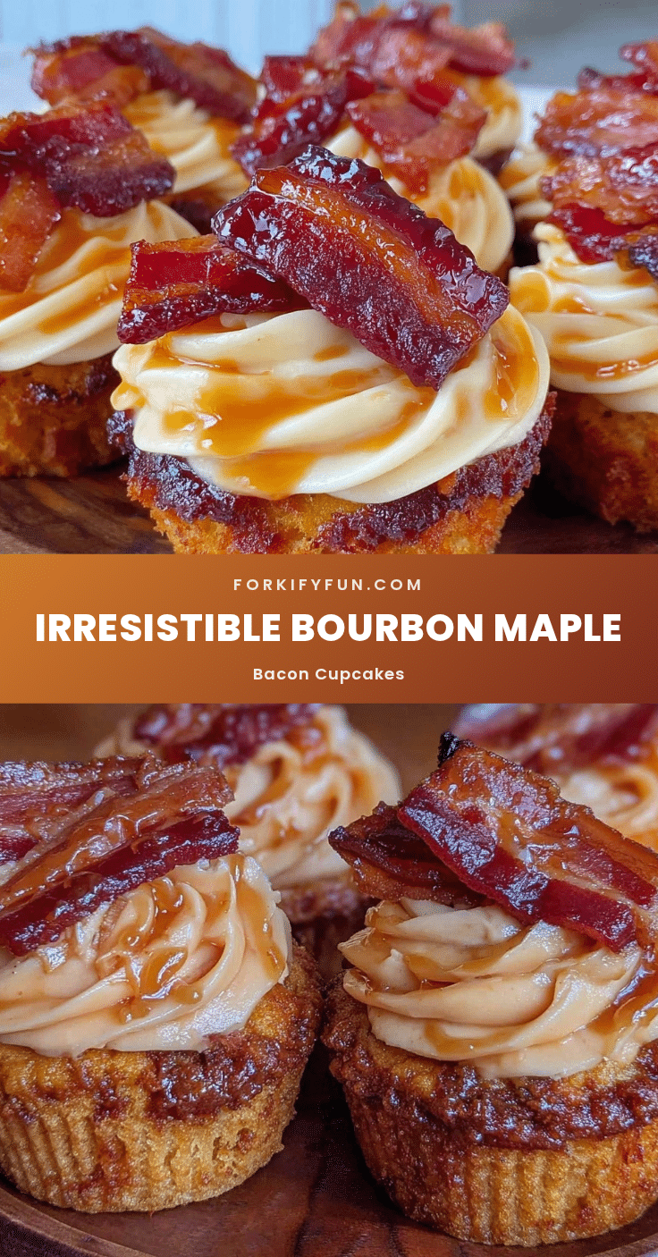 bourbon maple bacon cupcakes recipe