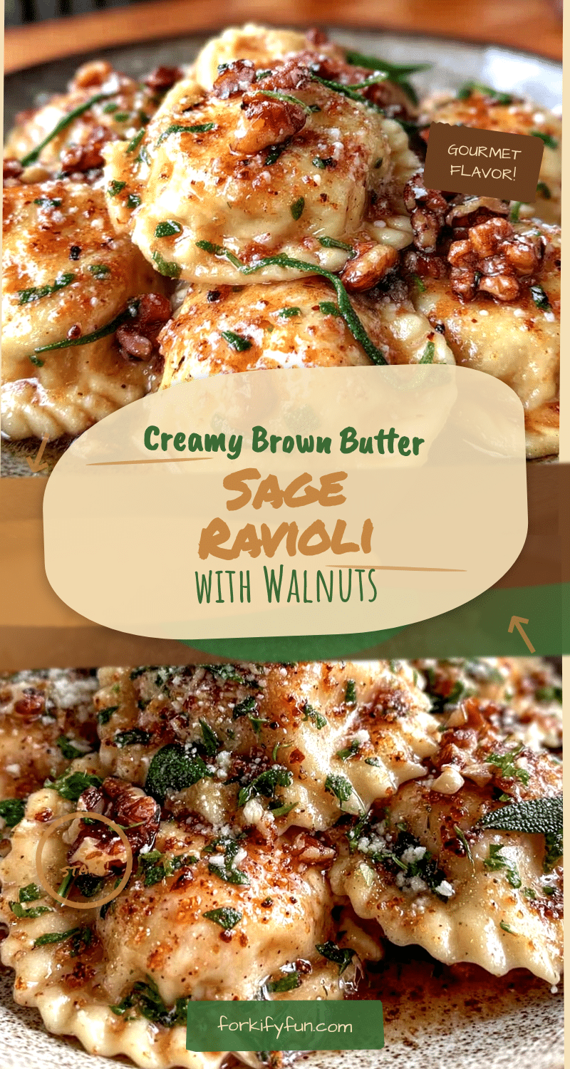 brown butter sage ravioli recipe
