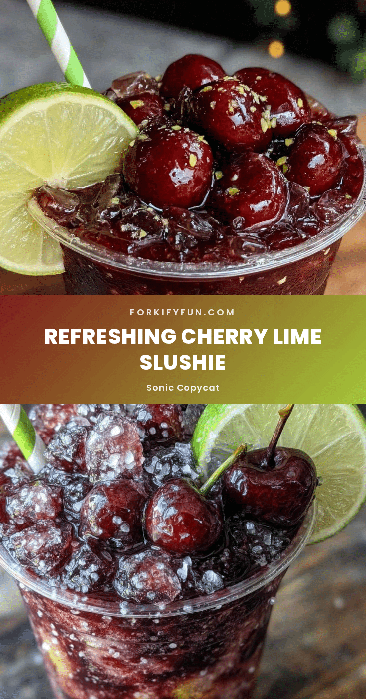 cherry lime slushie recipe