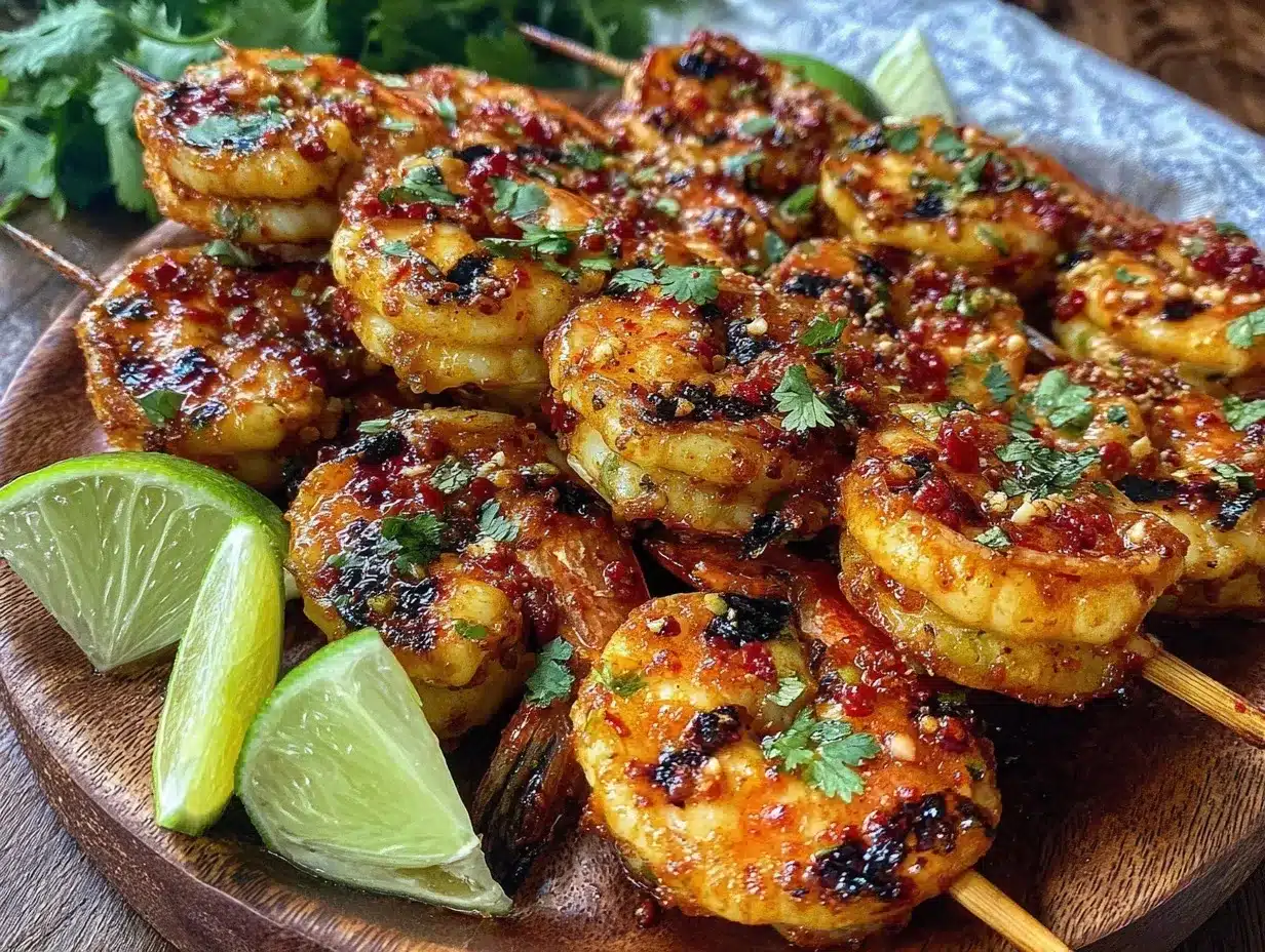 chipotle lime grilled shrimp skewers preparation steps