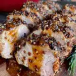 coffee-rubbed pork tenderloin - featured image