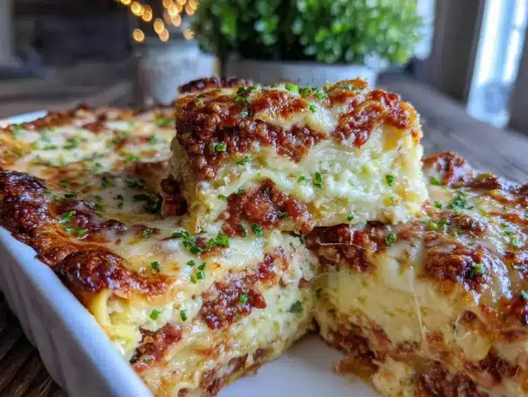 comforting homemade lasagna - featured image