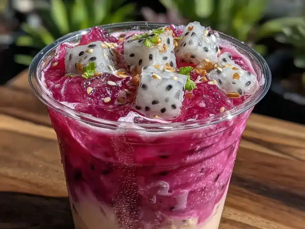 copycat starbucks pink drink smoothie recipe - featured image