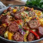 cozy loaded breakfast skillet - featured image