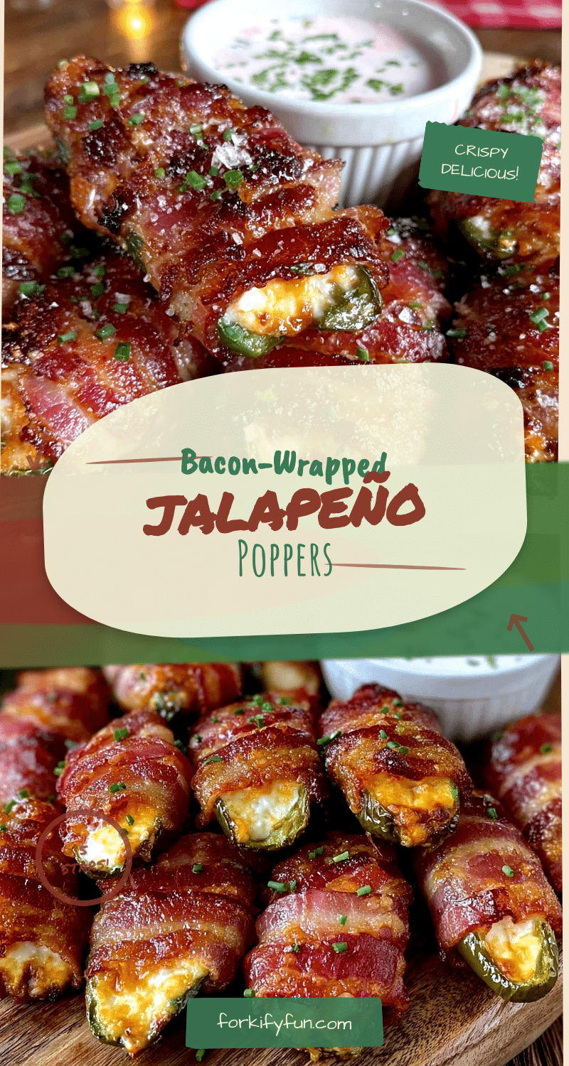 crispy bacon-wrapped jalapeño poppers recipe