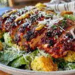 Crispy Blackened Chicken Caesar Salad - featured image