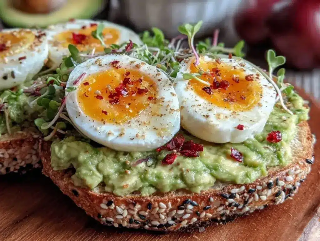crispy everything bagel avocado toast - featured image