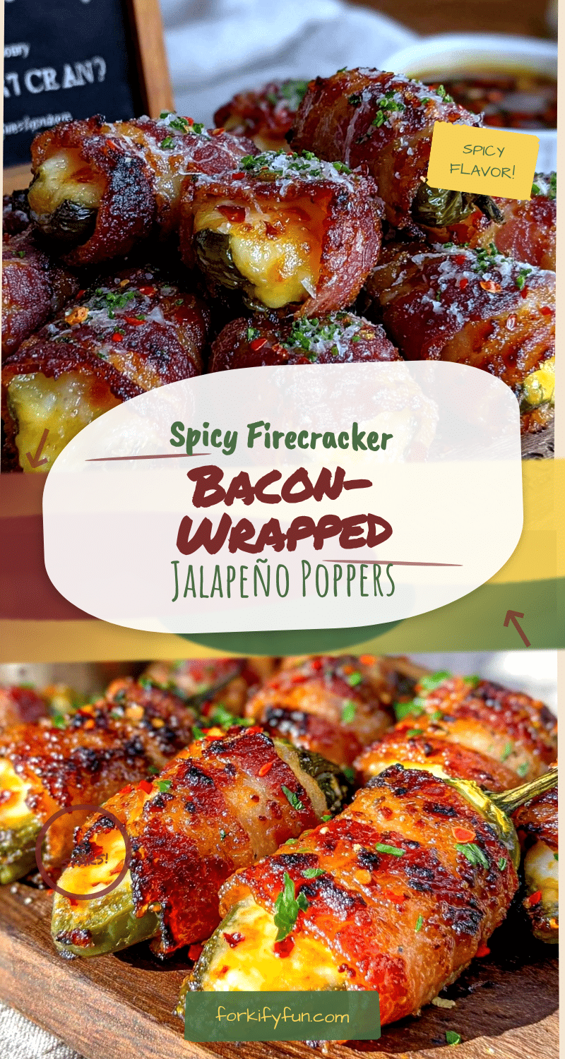 crispy firecracker bacon-wrapped jalapeño poppers recipe