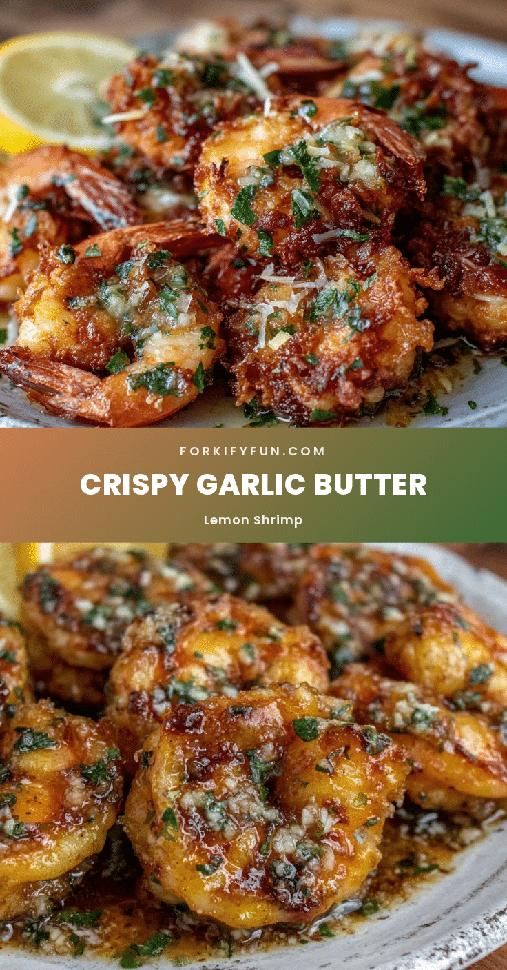 crispy garlic butter shrimp recipe