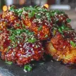 crispy honey sesame chicken - featured image