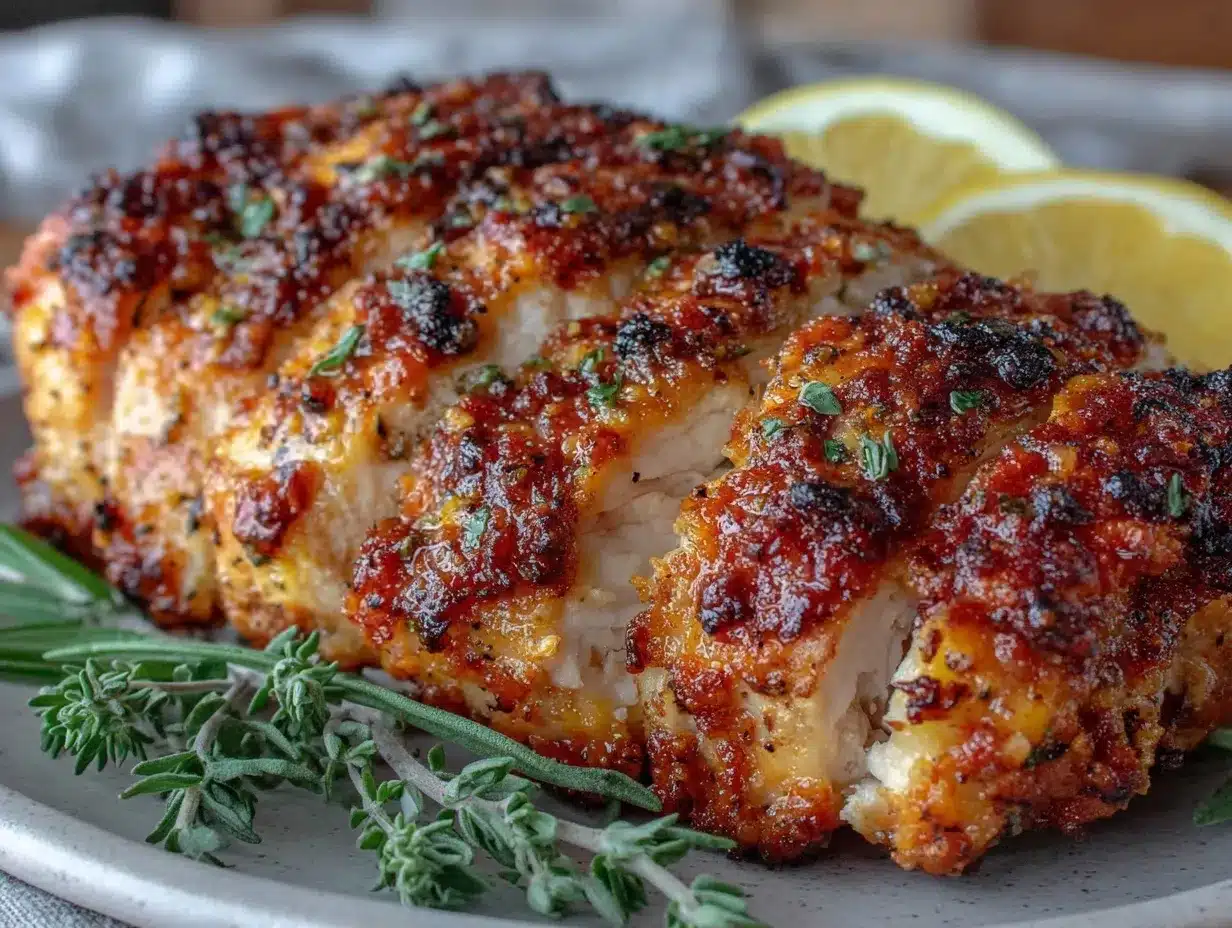 crispy lemon pepper air fryer chicken breast preparation steps