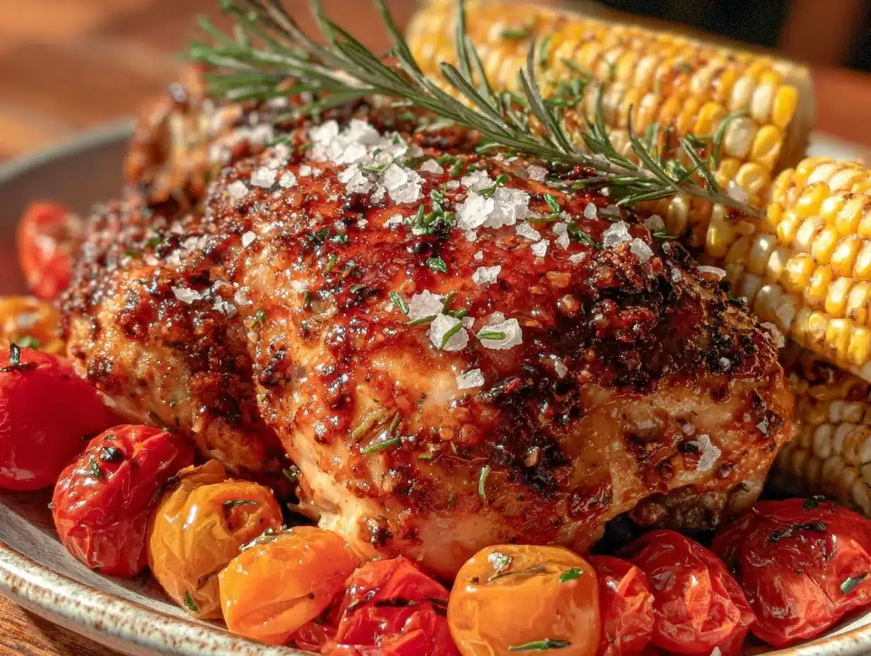 crispy rustic summer chicken preparation steps