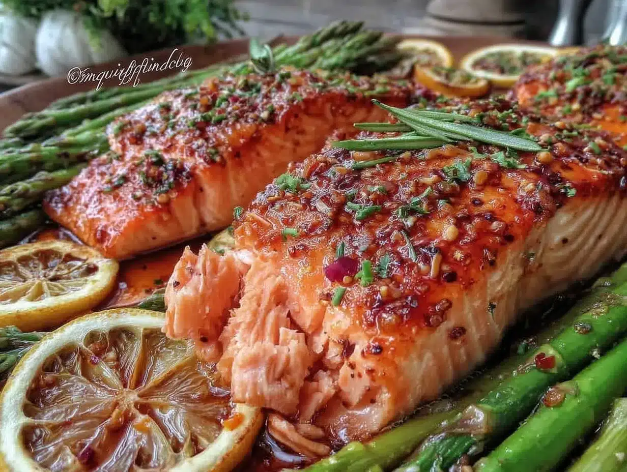 easy crispy sheet pan salmon preparation steps
