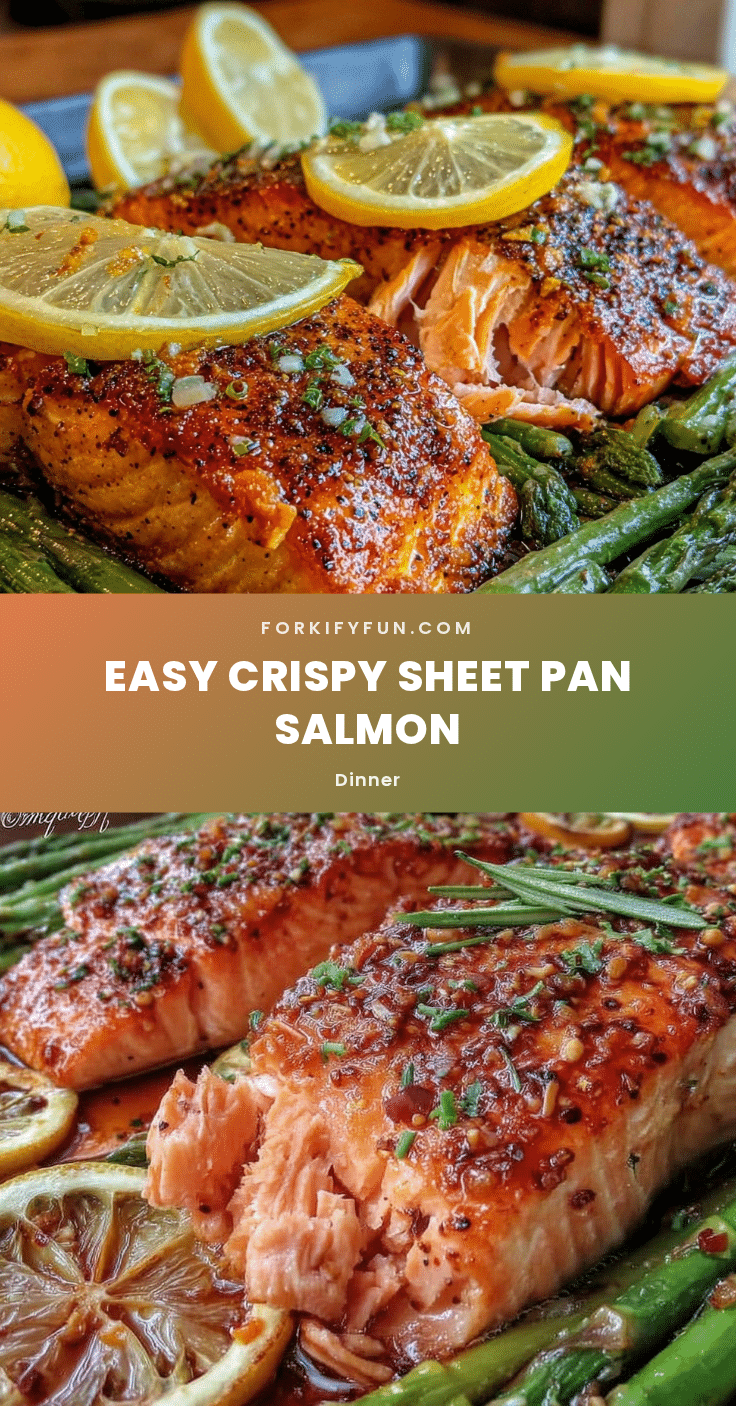 easy crispy sheet pan salmon recipe