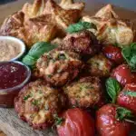 easy fourth of july appetizers - featured image