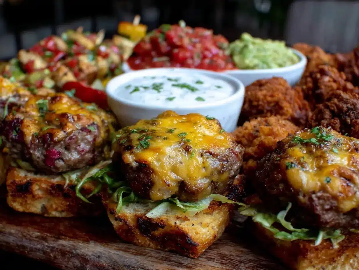 easy Fourth of July appetizers preparation steps