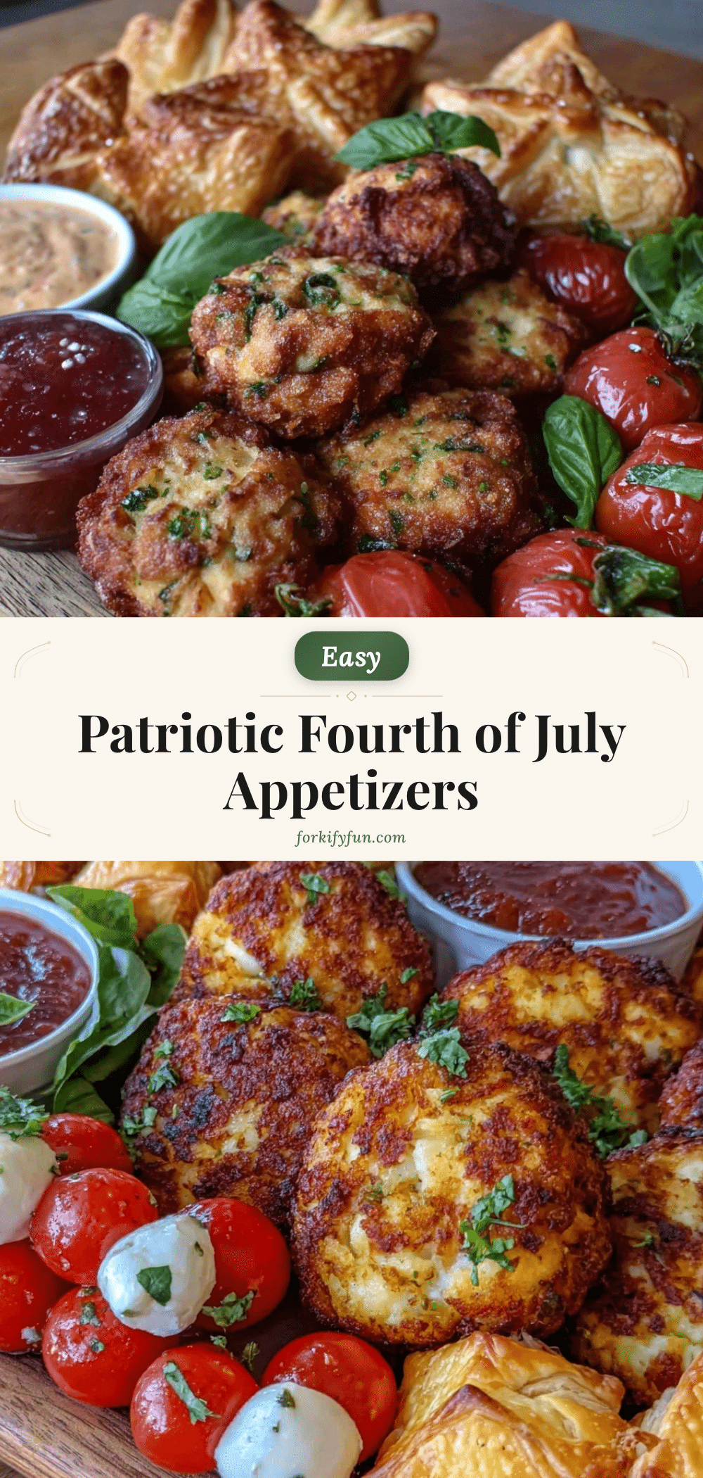 easy fourth of july appetizers recipe
