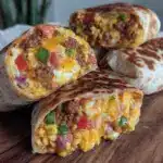easy make-ahead breakfast burritos - featured image