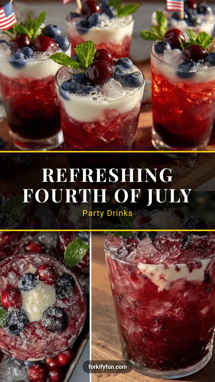 festive Fourth of July drinks recipe