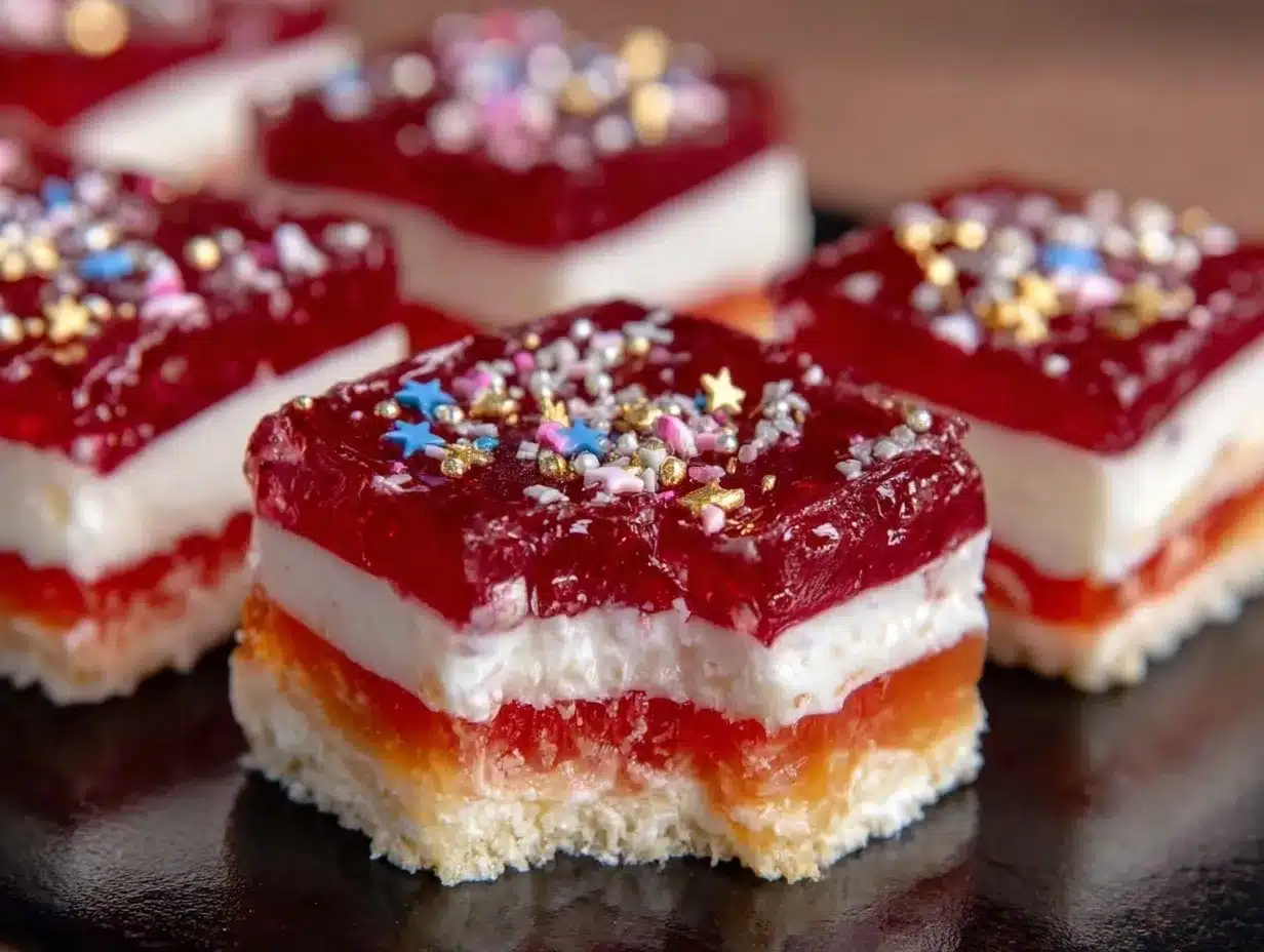 firework jello shots preparation steps