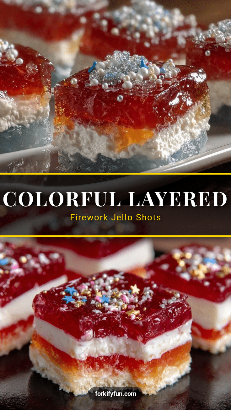 firework jello shots recipe