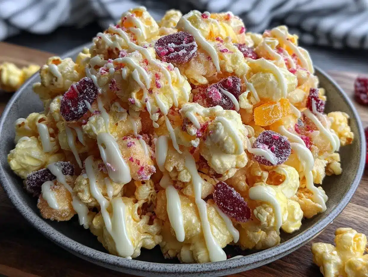 Flavorful Firework Popcorn Mix preparation steps
