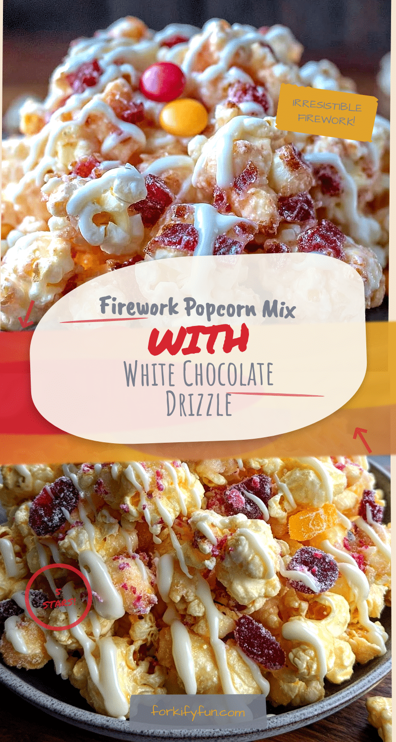 Flavorful Firework Popcorn Mix recipe