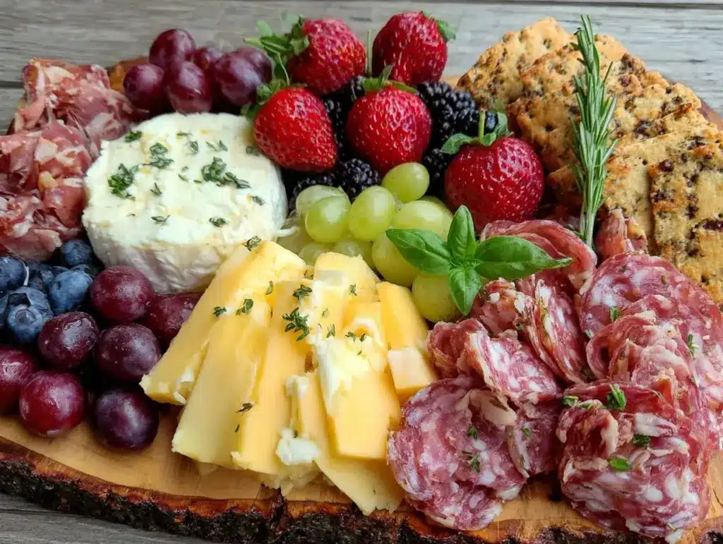 Fourth Of July Charcuterie Board - featured image