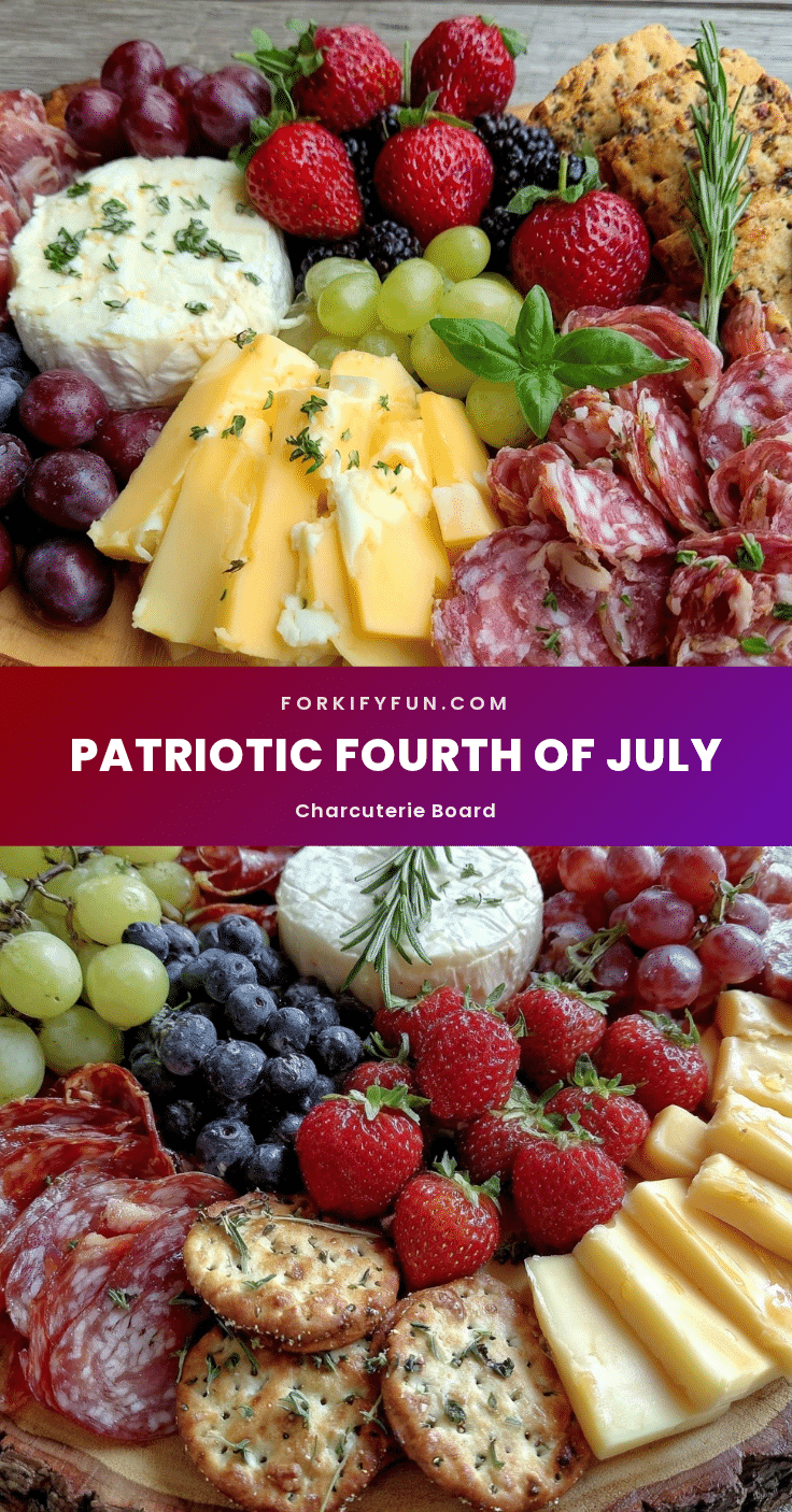 Fourth Of July Charcuterie Board recipe