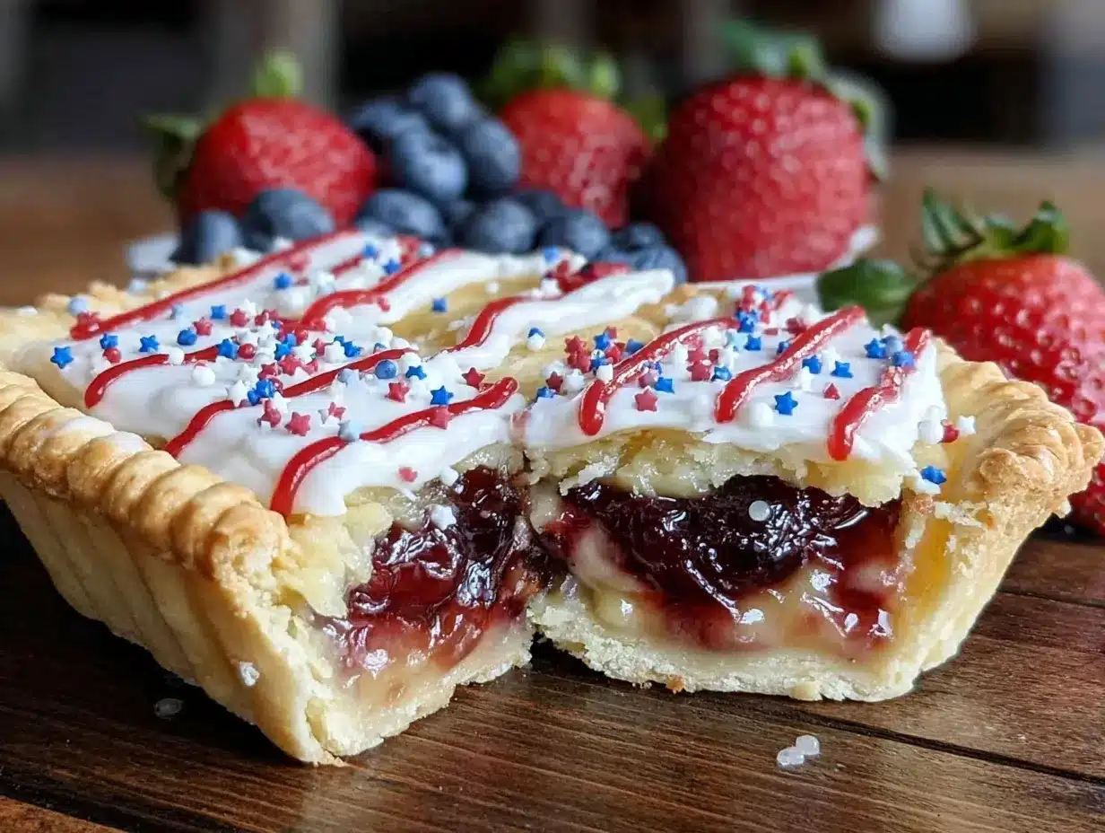 Fourth of July treats preparation steps