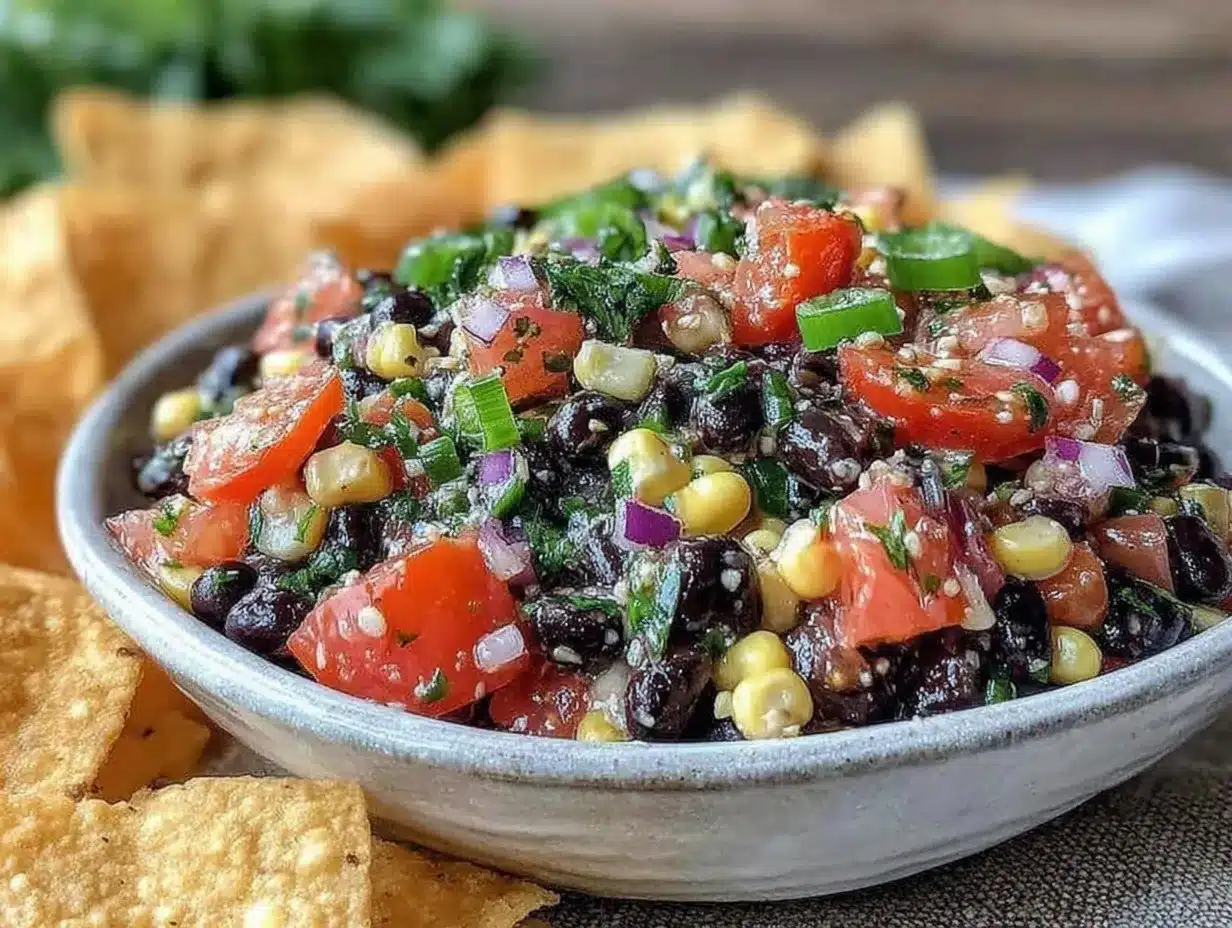 Fresh Cowboy Caviar preparation steps