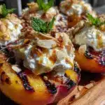 fresh grilled peaches - featured image