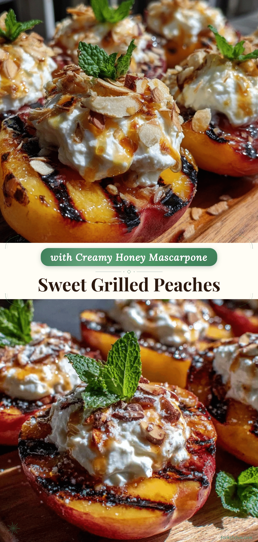 fresh grilled peaches recipe