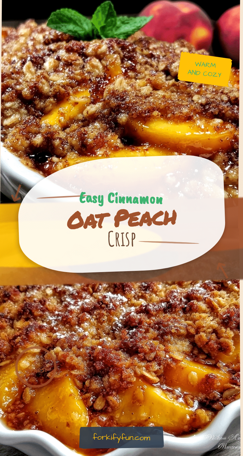 fresh peach crisp recipe