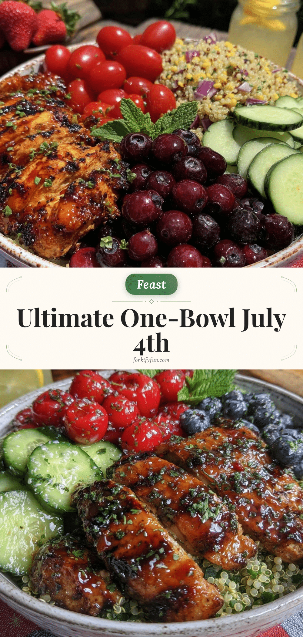 fresh ultimate one-bowl feast recipe