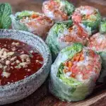 fresh vietnamese summer rolls - featured image